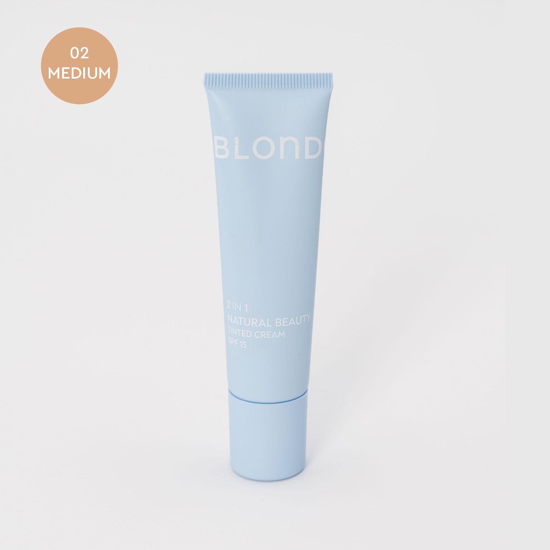 BLONDESISTER 2 IN 1 NATURAL BEAUTY SZÍNEZETT HIDRATÁLÓ KRÉM SPF 15